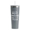 Christmas Quotes and Sayings Grey RTIC Everyday Tumbler - 28 oz. - Front