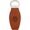 Christmas Quotes and Sayings Leather Bar Bottle Opener - Single