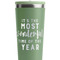Christmas Quotes and Sayings Light Green RTIC Everyday Tumbler - 28 oz. - Close Up