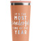 Christmas Quotes and Sayings Peach RTIC Everyday Tumbler - 28 oz. - Close Up