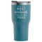 Christmas Quotes and Sayings RTIC Tumbler - Dark Teal - Front
