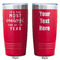 Christmas Quotes and Sayings Red Polar Camel Tumbler - 20oz - Double Sided - Approval