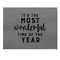 Christmas Quotes and Sayings Small Engraved Gift Box with Leather Lid - Approval