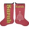 Christmas Quotes and Sayings Stocking - Double-Sided - Approval