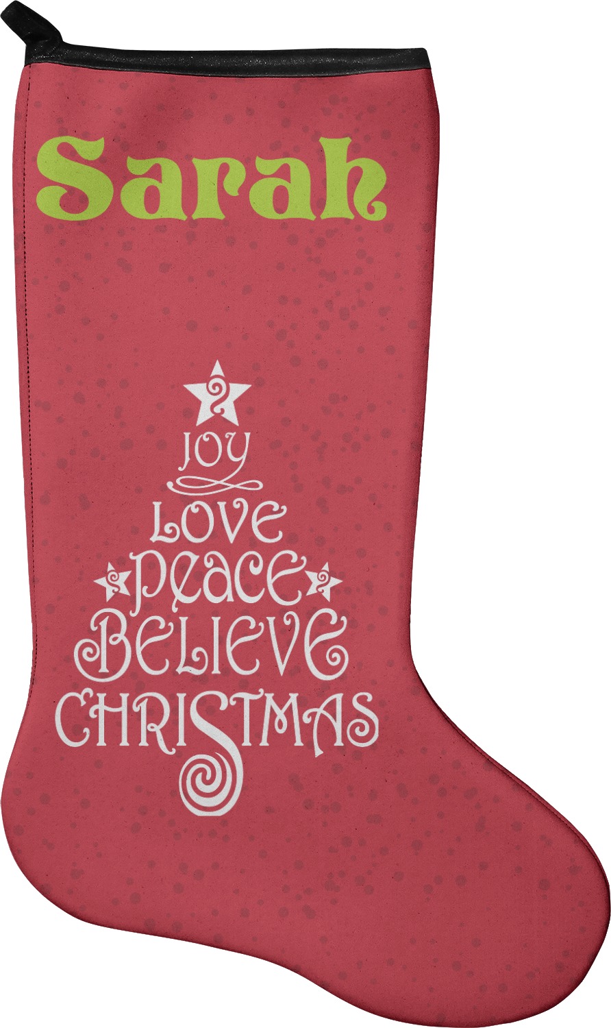 Christmas Quotes and Sayings Christmas Stocking Neoprene