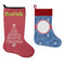 Christmas Quotes and Sayings Stockings - Side by Side compare
