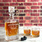 Christmas Quotes and Sayings Whiskey Decanters - 26oz Rect - LIFESTYLE