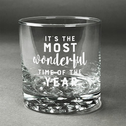 Christmas Quotes and Sayings Whiskey Glass - Engraved