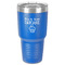 Cute Quotes and Sayings 30 oz Stainless Steel Ringneck Tumbler - Blue - Front