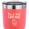 Cute Quotes and Sayings 30 oz Stainless Steel Ringneck Tumbler - Coral - CLOSE UP