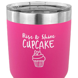 Cute Quotes and Sayings 30 oz Stainless Steel Tumbler - Pink - Single Sided