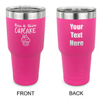 Cute Quotes and Sayings 30 oz Stainless Steel Tumbler - Pink - Double Sided