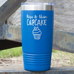 Cute Quotes and Sayings 20 oz Stainless Steel Tumbler - Royal Blue - Single Sided