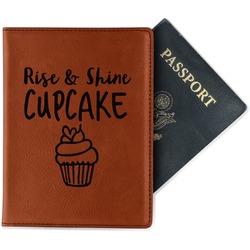 Cute Quotes and Sayings Passport Holder - Faux Leather