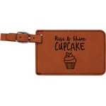 Cute Quotes and Sayings Leatherette Luggage Tag
