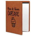 Cute Quotes and Sayings Leatherette Portfolio with Notepad