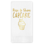 Cute Quotes and Sayings Guest Napkins - Foil Stamped