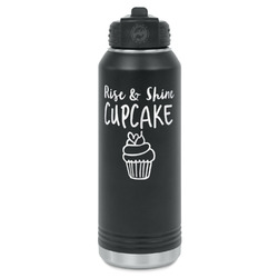 Cute Quotes and Sayings Water Bottle - Laser Engraved - Front