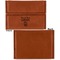 Cute Quotes and Sayings Leather Business Card Holder Front Back Single Sided - Apvl