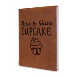 Cute Quotes and Sayings Leather Sketchbook - Small - Single Sided