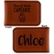 Cute Quotes and Sayings Leatherette Magnetic Money Clip - Front and Back