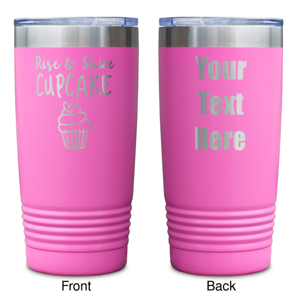 Cute Quotes and Sayings Pink Polar Camel Tumbler - 20oz - Double Sided - Approval