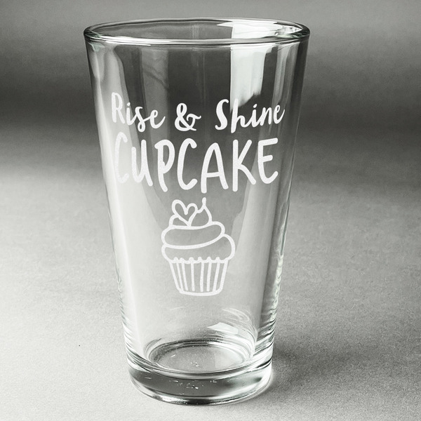 Custom Cute Quotes and Sayings Pint Glass - Engraved