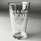 Cute Quotes and Sayings Pint Glasses - Main/Approval