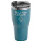 Cute Quotes and Sayings RTIC Tumbler - Dark Teal - Angled