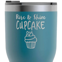 Cute Quotes and Sayings RTIC Tumbler - Dark Teal - Laser Engraved - Double-Sided
