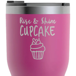 Cute Quotes and Sayings RTIC Tumbler - Magenta - Laser Engraved - Single-Sided