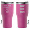 Cute Quotes and Sayings RTIC Tumbler - Magenta - Double Sided - Front & Back