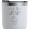 Cute Quotes and Sayings RTIC Tumbler - White - Close Up