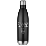 Cute Quotes and Sayings Water Bottle - 26 oz. Stainless Steel - Laser Engraved