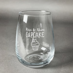 Cute Quotes and Sayings Stemless Wine Glass (Single)
