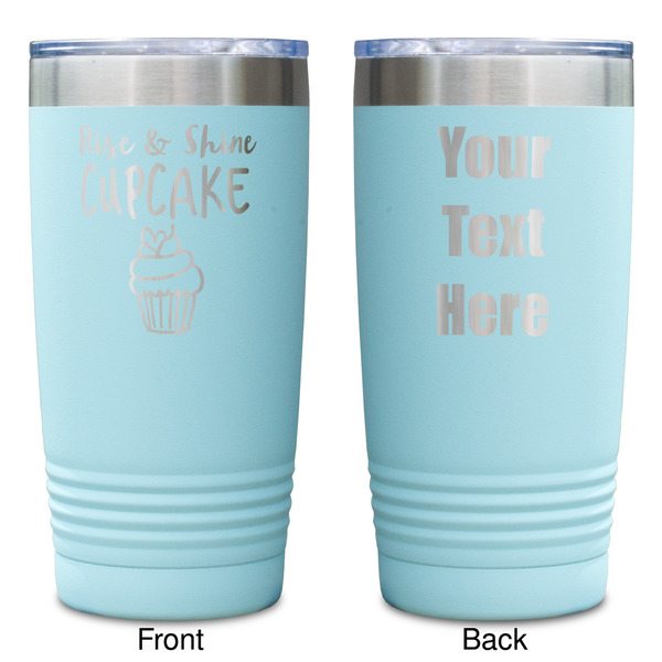 Cute Quotes and Sayings Teal Polar Camel Tumbler - 20oz -Double Sided - Approval