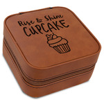 Cute Quotes and Sayings Travel Jewelry Box - Leather