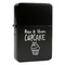 Cute Quotes and Sayings Windproof Lighters - Black - Front/Main
