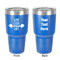 Exercise Quotes and Sayings 30 oz Stainless Steel Tumbler - Royal Blue - Double-Sided