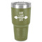 Exercise Quotes and Sayings 30 oz Stainless Steel Tumbler - Olive - Single-Sided