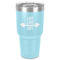 Exercise Quotes and Sayings 30 oz Stainless Steel Tumbler - Teal - Single-Sided