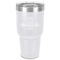 Exercise Quotes and Sayings 30 oz Stainless Steel Tumbler - White - Single-Sided