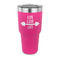 Exercise Quotes and Sayings 30 oz Stainless Steel Ringneck Tumblers - Pink - FRONT