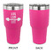 Exercise Quotes and Sayings 30 oz Stainless Steel Ringneck Tumblers - Pink - Single Sided - APPROVAL