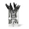 Exercise Quotes and Sayings Acrylic Pencil Holder - FRONT