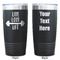 Exercise Quotes and Sayings Black Polar Camel Tumbler - 20oz - Double Sided  - Approval