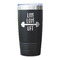 Exercise Quotes and Sayings Black Polar Camel Tumbler - 20oz - Single Sided - Approval