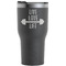 Exercise Quotes and Sayings Black RTIC Tumbler (Front)