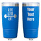 Exercise Quotes and Sayings Blue Polar Camel Tumbler - 20oz - Double Sided - Approval