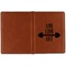 Exercise Quotes and Sayings Cognac Leather Passport Holder Outside Single Sided - Apvl